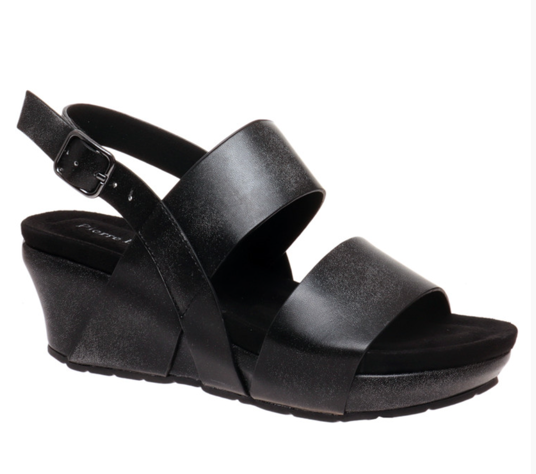 Crocs Brooklyn Women's Strappy Low Wedge Sandals Black Chai 206751 New |  eBay